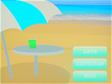 海辺のセーブポイントっぽいBGM