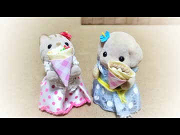 【紙粘土　もちもちクレープの作り方】