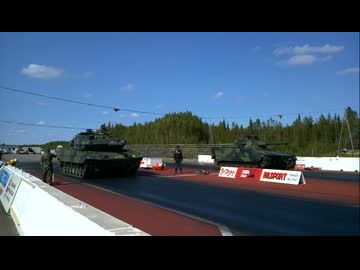 【ドラッグレース】戦車 vs 歩兵戦闘車