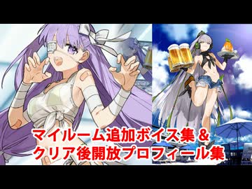 Fate/Grand Order 水着キングプロテア＆キングプロテア・オルタ 追加マイルームボイス集＆イベントクリア後開放プロフィール集