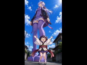 巨大ゆかりさんだ！助かる！