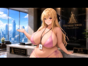 Grokで生成した受付嬢２