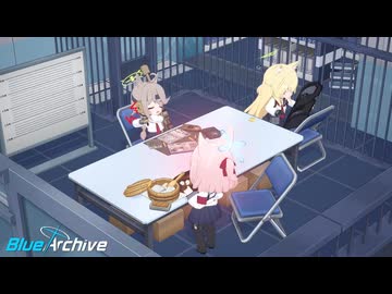 【ブルーアーカイブ】グロ版ブルアカ 家具モーション（ニコ、クルミ、オトギ） ショートPV（日本語）【ブルアカ】