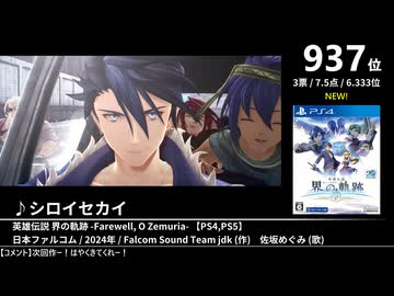 第18回みんなで決めるゲーム音楽ベスト100(+900) Part3