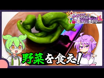 とりあえずみんな野菜を食え!!【料理/VOICEROID】