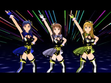 【MMD】チョコレイト・ディスコ 〜 雪歩･千早･美樹 [Top!Cover]