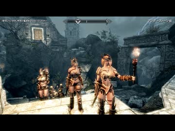 【Skyrim SE&AE】#128【フォースウォーンの陰謀＆誰も逃げられない＆サブクエ】マルカルスの市場での襲撃事件の調査・シドナ鉱山に収監・面白い会話・雑談：マスマリの冒険記５ 【ゆっくり実況】