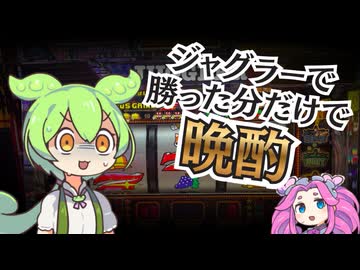 ジャグラーで買った分で晩酌する動画