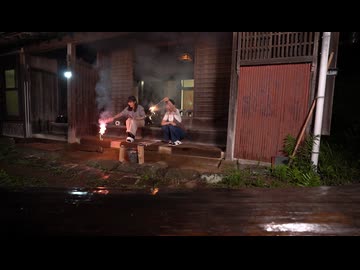 平日深呼吸。　第18話　縁側と花火とスイカで深呼吸。