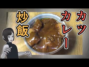 【syamu】カツカレー炒飯を徹底考察！【真ん中に置け】