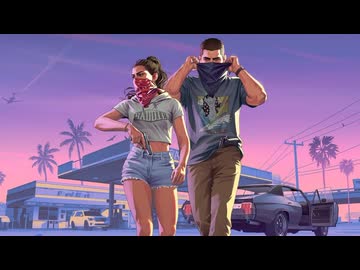グラセフ6【GTA6】26分に渡る実機プレイ動画【Grand Theft Auto VI 】