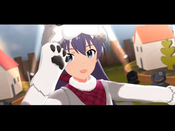 白い犬が幸せそうで、