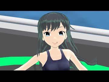 【rim式水着祭り6】スク水朝潮が魅せる「Surges」【MMD艦これ】
