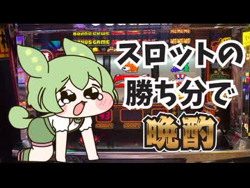 【助けて】ジャグラーで勝った分で晩酌する動画