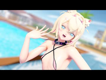 【MMD】Mococo Abyssgard - Magnetic【ホロライブ】