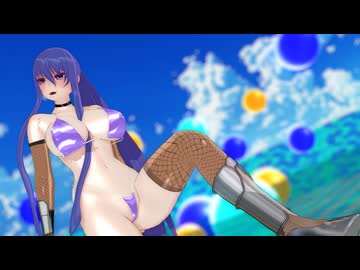 対魔忍MMD 秋山凜子　Love Me If You Can　