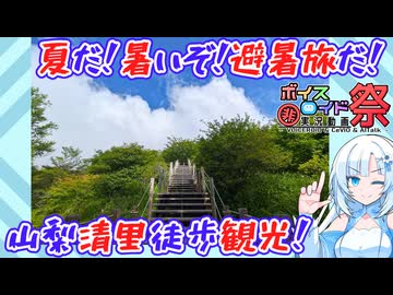 【第１２回ひじき祭】山梨県の清里で観光・避暑の散歩旅【徒歩20km弱】