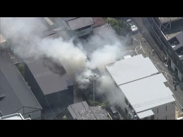 「家が燃えている」空き家が全焼する火事　所有する80代の男性は入院中　家の手入れに訪れた40代の息子が火を確認　福岡市博多区