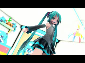 【MMD】Birthday Song for ミク【ままま式あぴミク】