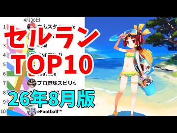 【2026年8月】iPhoneアプリ・デイリー売上ランキング推移【セルラン】