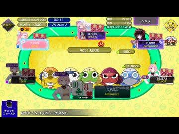 大会でファイナルテーブルまで残れました【ポーカーチェイス】