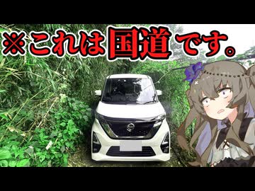 【VOICEVOX車載】傷だらけになる酷道に行ってみた