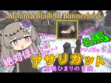 盗賊部隊結成！スタルジア極寒の地へ向かう【Mount&Blade2】