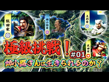 ＜信長の野望・新生PKCE＞最強難易度、笑顔で乗り切れ？（姉小路家、第1話）