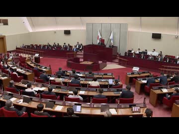 「信頼の回復に努めるよう強く求める」　福岡県議会に両政令市が異例の決議