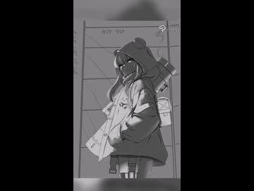 【30秒メイキング】オリジナル　路地裏けろりん