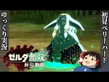 【初見ベリーハード#27】ベリハでトーレルーフで奇襲を仕掛けるハイラルの王ラウル【ゼルダ無双封印戦記/ゆっくり実況】