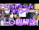 今さら人に聞けないネットのネタ解説その61【結月ゆかり×春日部つむぎ】