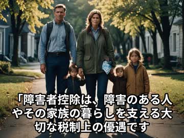 障害者控除（税制上の優遇）ってどんな制度なの