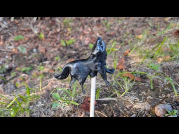 飴細工「オオカミの遠吠え」　白糠カミパラ2026