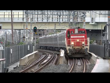 【まだまだ】南海電鉄8300系電車8724編成8328編成DD200-1牽引甲種輸送城北公園通通過(20260907)【増える】