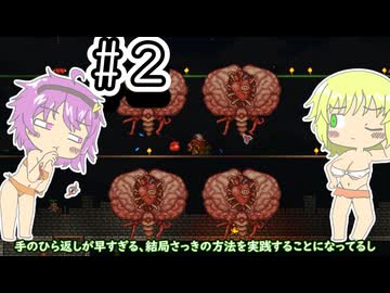 【Terraria】本体が分からなくなるけど走って逃げればいいと気づいた地底のおねーちゃん