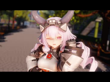 【MMDアークナイツEF】ティフォロスちゃんに「ハッピートラップ」を踊ってもらいました
