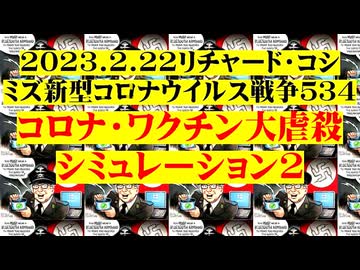 【2023年02月23日 ：『 リチャード・コシミズ「 Internet Lecture 」｟ 新型コロナウイルス戦争 ５３４ ｠｟ RK LIVE ｠｟ 改良版 ｠』】