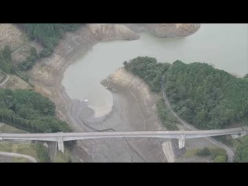 「シャワーで1分間水を止めると12Lの節水」　記録的少雨でダムの貯水率低下　天神の街頭でこまめな節水を呼びかけ
