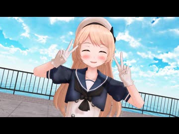 【MMD】ジャーヴィスちゃんでワールドワイドワンダー【MMDカメラモーション配布】
