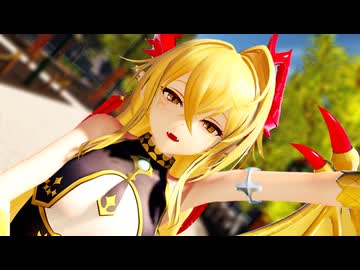 【MMDシャドバ】リュミオールちゃんに「ポジティブ・パレード」を踊ってもらいました