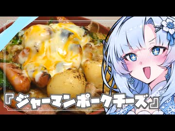 ゆるっと酔いたい投稿祭『ジャーマンポークチーズ』雪ちゃんの深夜飯なんだよ！【VOICEROIDキチン】