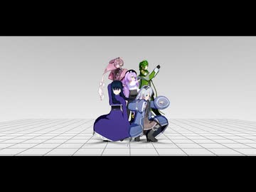 【ミネアカMMD部】Hysteric Bullet