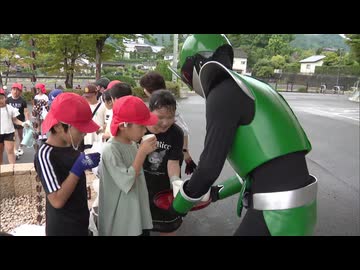 「自分の心もきれいになる」全国お茶まつり入札販売会を前に地元小学生が会場を清掃　作業後はお茶の振る舞いも