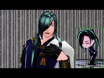 【MMD刀剣乱舞】 Slut Like You【つきにし式にっかり青江、ねん江】