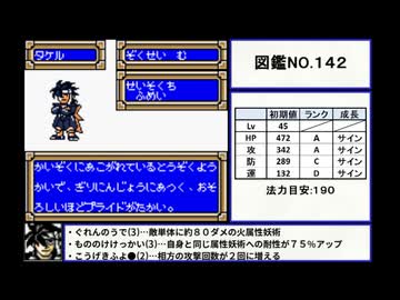 『がんばれゴエモン もののけ道中 飛び出せ鍋奉行！』全もののけデータ