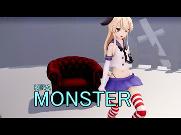 【MMD艦これ・HD60】 MONSTER～島風　
