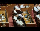 【福岡県議会】渦中の自民党県議団幹部　居眠りか、考え事か・・・　注目の代表質問、本会議中にカメラが捉えた姿