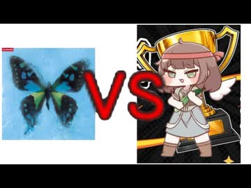 流行語版きゅうりvsアゲハ蝶