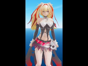 こしっこふりふりダンス MMD